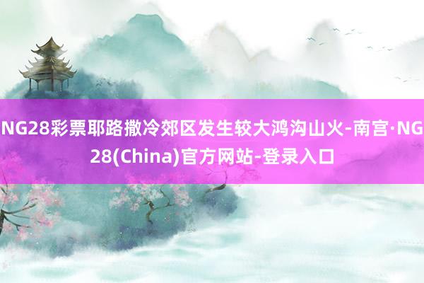 NG28彩票耶路撒冷郊区发生较大鸿沟山火-南宫·NG28(China)官方网站-登录入口