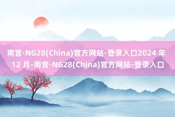 南宫·NG28(China)官方网站-登录入口2024 年 12 月-南宫·NG28(China)官方网站-登录入口