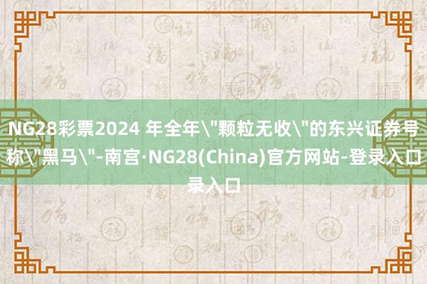NG28彩票2024 年全年