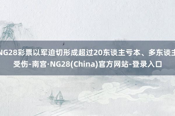 NG28彩票以军迫切形成超过20东谈主亏本、多东谈主受伤-南宫·NG28(China)官方网站-登录入口